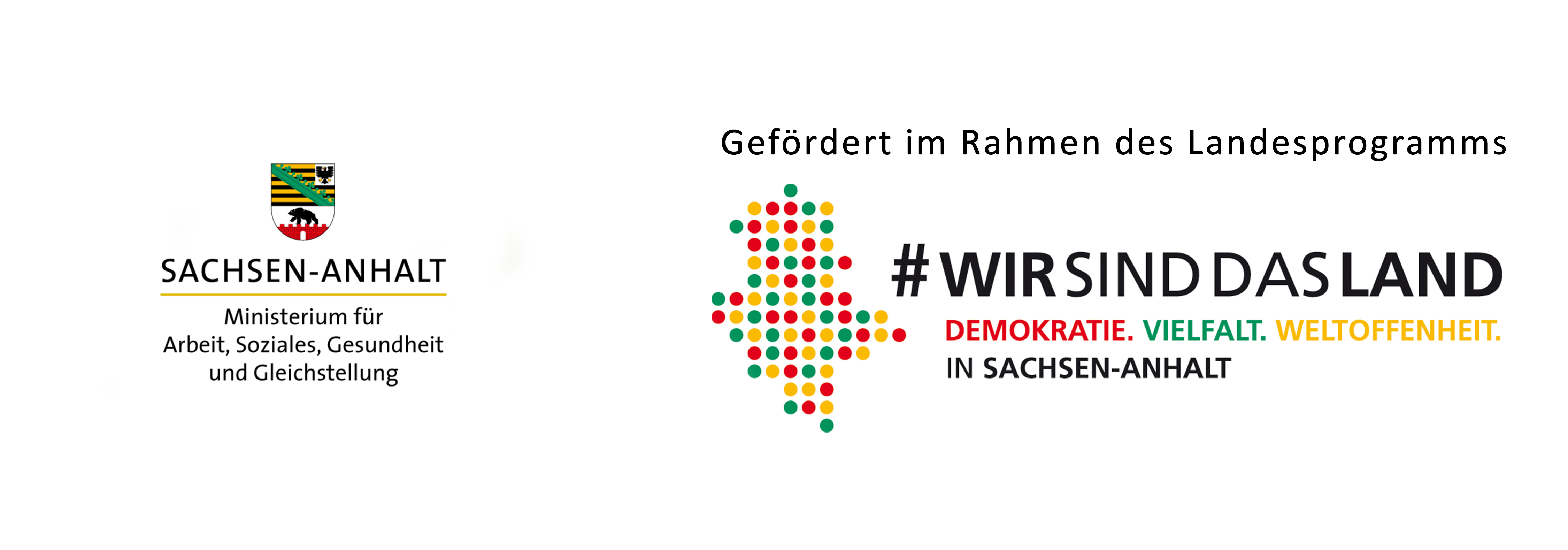 Logo #WirsinddasLand Sachsen-Anhalt